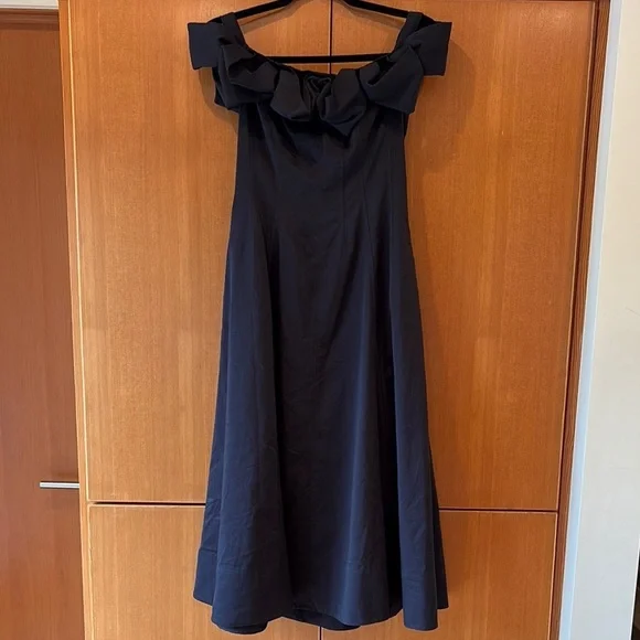 Maeve Off-Shoulder Bow Midi Dress - Picture 5 of 7